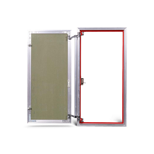 Люк под плитку АЛЮМИНИЕВЫЙ (НАЖИМНОЙ) ПРАКТИКА АТР 40х80