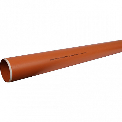 ПВХ Труба SINIKON D 110 x 3,2 SN4, 2000 мм для нар. канализации