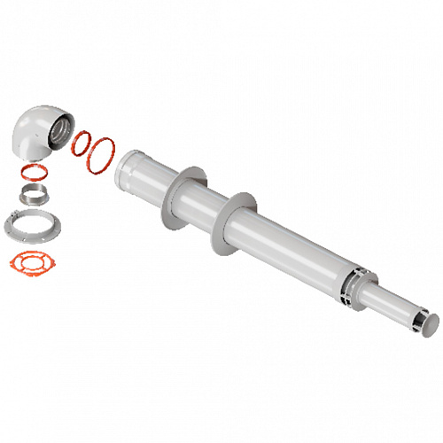 Комплект дымохода АНТИЛЕД Ø60/100 - 1220мм (IMMERGAS) ROMMER