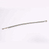 Гибкая подводка для смесителя UNI-FITT МL10х1 - 1/2&amp;quot;, 50 см, удл. штуцер, DN 8, оплётка из нерж. ста