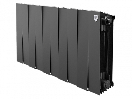 Радиатор биметаллический ROYAL THERMO PIANOFORTE NOIR SABLE 300x10 секций, чёрный (НС-1346055)