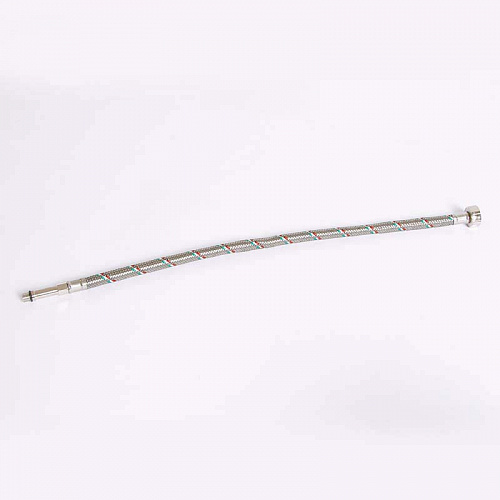 Гибкая подводка для смесителя UNI-FITT МL10х1 - 1/2&amp;quot;, 50 см, удл. штуцер, DN 8, оплётка из нерж. ста