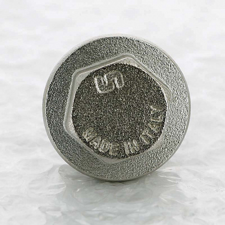 Заглушка резьбовая латунная UNI-FITT никель 1&quot; H