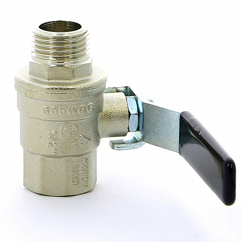 Кран шаровой BUGATTI OREGON 306 рукоятка стальная 1/2&amp;quot; ВН, полнопроходной