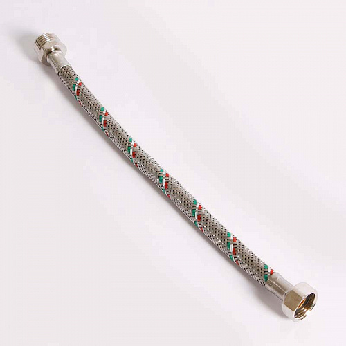 Гибкая подводка UNI-FITT ВН 1/2&amp;quot;, 30 см, DN 8, оплётка из нерж. стали