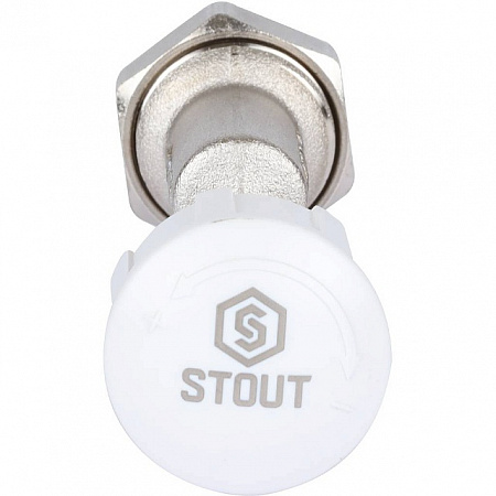 Клапан термостатический осевой STOUT 1/2&quot;х3/4&quot;ЕК