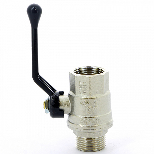 Кран шаровой BUGATTI OREGON 305 рукоятка алюминиевая 3/4&amp;quot; ВН, полнопроходной