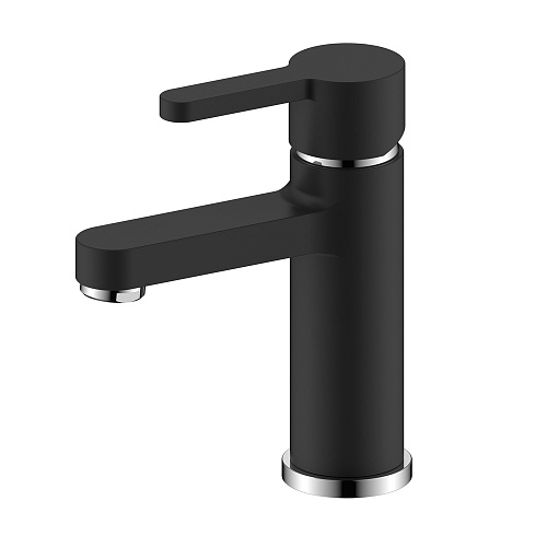 Смеситель для раковины OLIVE'S TORRES 17100TRB черный, латунь, уп. (10 шт)