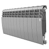 Радиатор биметаллический ROYAL THERMO BILINER SILVER SATIN 350x12 секций, серый (НС-1197127)