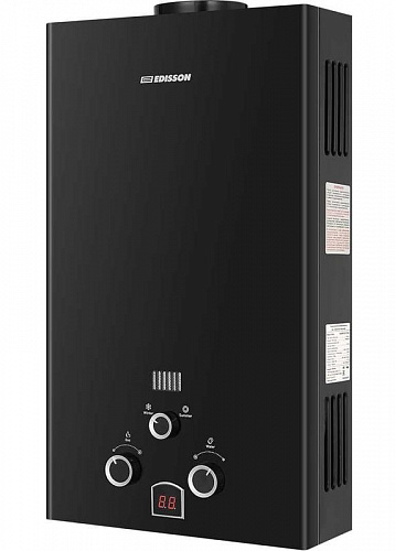 Колонка газовая проточная EDISSON E 20 D (Black) (ЭдЭБ05000)