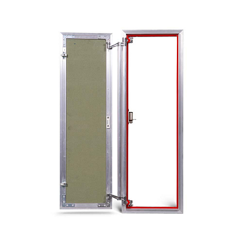 Люк под плитку АЛЮМИНИЕВЫЙ (НАЖИМНОЙ) ПРАКТИКА АТР 30х90