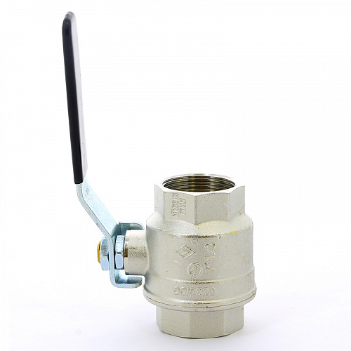 Кран шаровой BUGATTI OREGON 301 рукоятка стальная 11/2&amp;quot; ВВ, полнопроходной