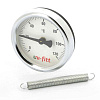 Термометр биметаллический накладной UNI-FITT Ø63-1/2&amp;quot;, +120°C