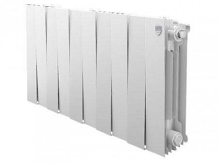 Радиатор биметаллический ROYAL THERMO PIANOFORTE BIANCO TRAFFICO 300x10 секций (НС-1346037)