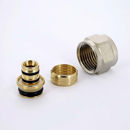 EK Фитинг-евроконус обжимной для полиэтилена UNI-FITT PE-X Ø16х2.2х3/4&quot;