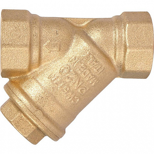 ФГО Фильтр косой грубой очистки STOUT SFW ITAP латунный 1/2&amp;quot;, 500 мкр, желтый