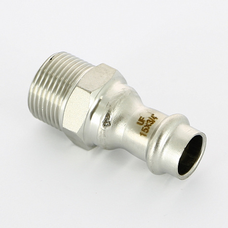 НП Муфта резьбовая пресс из нержавейки UNI-FITT фитинг Ø15x3/4&quot; Н