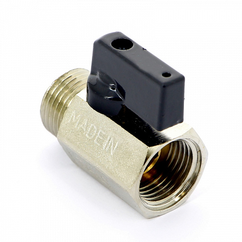 Кран шаровой потребительный BUGATTI KANSAS МИНИ 805 флажок DN15 - 1/2&amp;quot; НВ