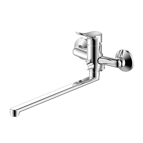 Смеситель для ванны с длинным изливом OLIVE'S ARRIBA 09221AR хром, латунь, уп. (8 шт)