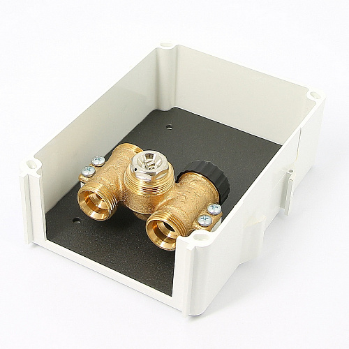 Терморегулирующий узел для теплого пола UNI-FITT HEATBOX E, без термоголовки