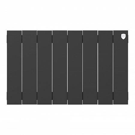 Радиатор биметаллический ROYAL THERMO PIANOFORTE NOIR SABLE 300x8 секций, чёрный (НС-1346071)