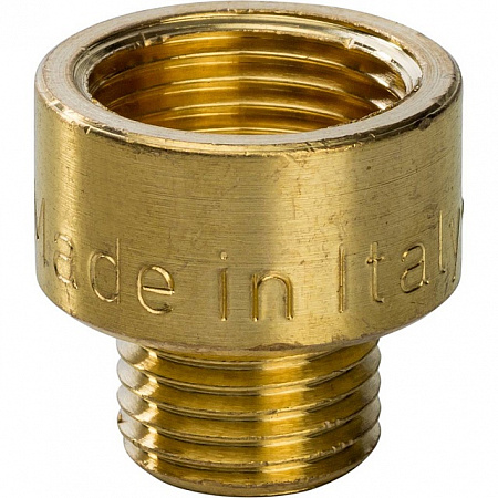 Муфта переходная резьбовая латунная STOUT без покрытия 1/2&quot;x1/4&quot; ВН
