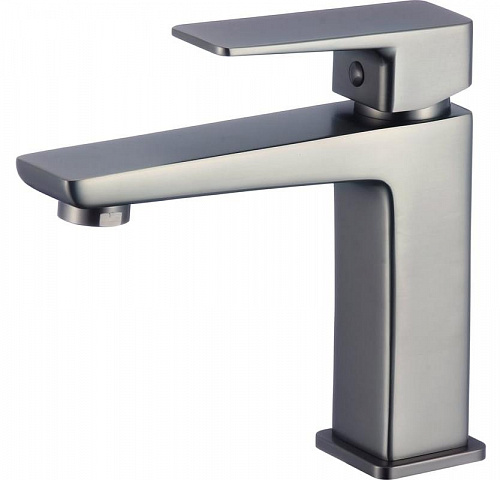 Смеситель для раковины OLIVE'S NAVARRA 25100NRGM оружейная сталь, латунь, уп. (10 шт)