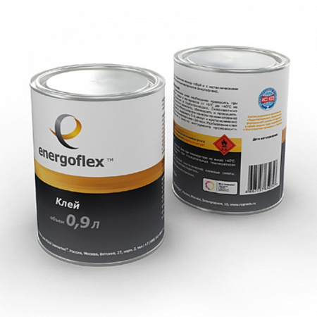 Клей контактный для соединения швов изоляции ENERGOFLEX EXTRA банка 0,8л.