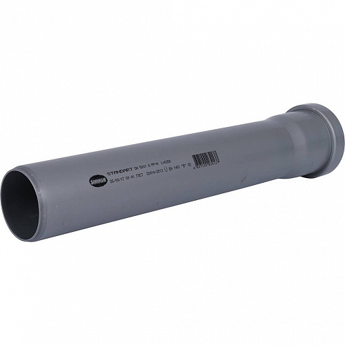 ПВХ Труба SINIKON 50 х 250 мм с раструбом, СТАНДАРТ