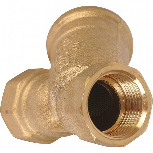 ФГО Фильтр косой грубой очистки STOUT SFW ITAP латунный 1/2&amp;quot;, 500 мкр, желтый