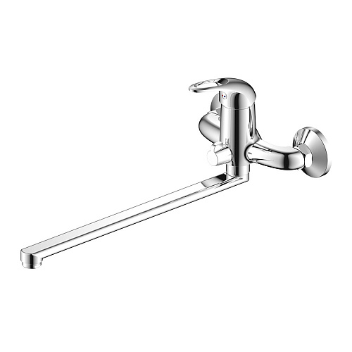 Смеситель для ванны с длинным изливом OLIVE'S VEGA 12221VE хром, латунь, упак (8 шт.)