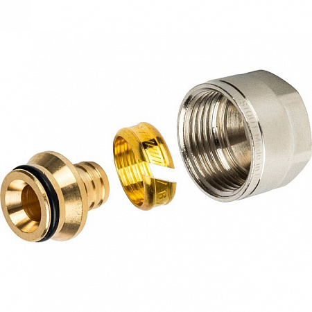 EK Фитинг-евроконус обжимной для полиэтилена STOUT PE-X Ø16х2.0-3/4&quot; (10/100)