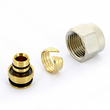 EK Фитинг-евроконус обжимной для полиэтилена UNI-FITT PE-X Ø20х2.8х3/4&quot;