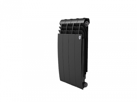 Радиатор алюминиевый ROYAL THERMO BILINER ALUM NOIR SABLE 500x4 секций, черный