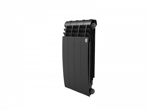 Радиатор алюминиевый ROYAL THERMO BILINER ALUM NOIR SABLE 500x4 секций, черный