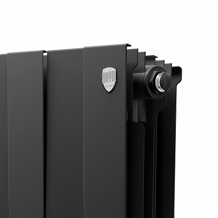 Радиатор биметаллический ROYAL THERMO PIANOFORTE NOIR SABLE NEW 500x12 секций, черный (НС-1176330)