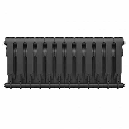 Радиатор биметаллический ROYAL THERMO BILINER NOIR SABLE 350x10 секций, черный (НС-1197127)