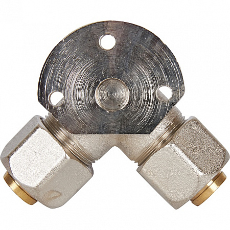 МЦ Тройник с креплением цанга для металлопласта STOUT Ø20х1/2&quot;х20