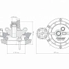 Оголовок для скважины наружный ДЖИЛЕКС ОСПБ 130-140/40 пластик