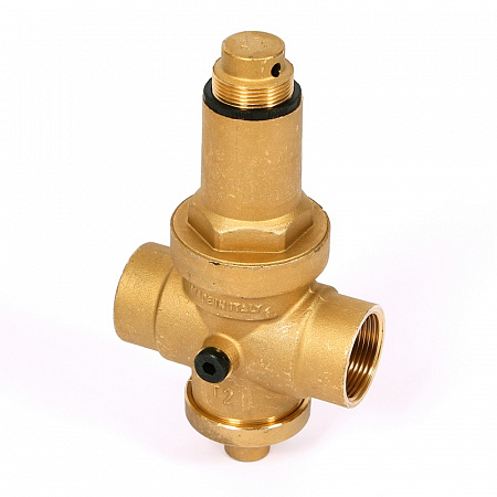 Редуктор давления UNI-FITT 11/4&quot; В 0,5-6 бар PN25 с отверстием под аксиальный манометр 1/4&quot;