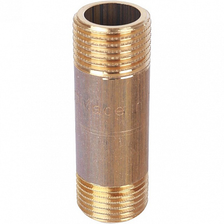 Бочонок резьбовой латунный STOUT без покрытия 1/2&quot;x60мм