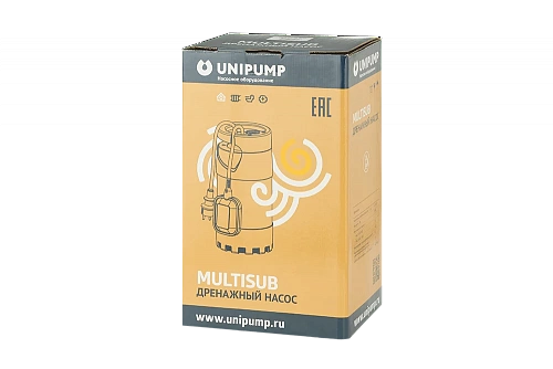 Насос дренажный UNIPUMP MULTISUB 800 многоступенчатый