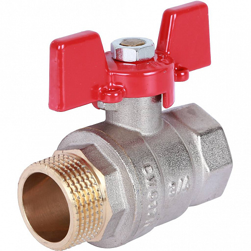 Кран шаровой ROMMER бабочка 3/4&amp;quot; ВН