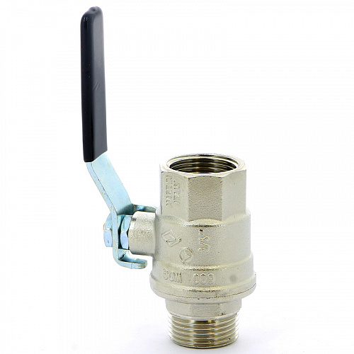 Кран шаровой BUGATTI OREGON 306 рукоятка стальная 3/4&amp;quot; ВН, полнопроходной