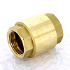 Обратный клапан пружинный, латунный UNI-FITT YORK (с пластиковым седлом) 1&amp;quot; ВВ