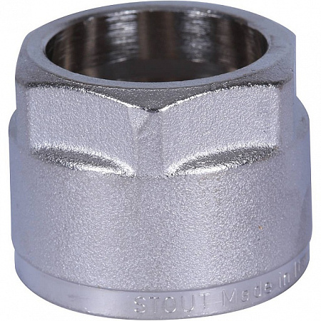 EK Фитинг-евроконус обжимной для полиэтилена STOUT PE-X Ø20х2.9-3/4&quot;, для труб STABIL (10/100)