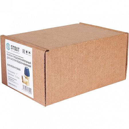 Клапан предохранительный для систем водоснабжения STOUT 1&quot;x11/4&quot; (10 бар) (477.399)