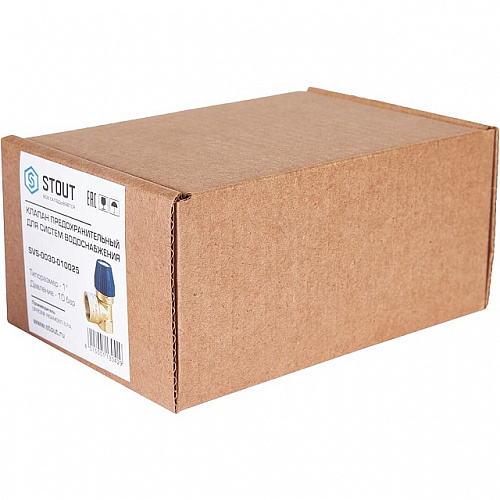 Клапан предохранительный для систем водоснабжения STOUT 1&amp;quot;x11/4&amp;quot; (10 бар) (477.399)