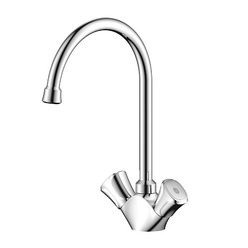 Смеситель для кухни OLIVE'S VASCO 27430VS хром, латунь, уп. (10 шт)