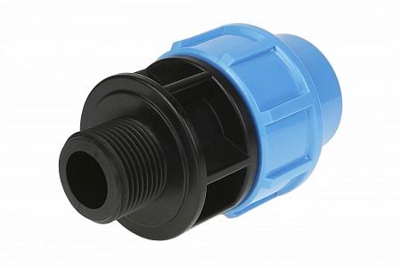 ПНД Муфта с резьбой компрессионная ДЖИЛЕКС пластиковая Ø25x3/4&quot; Н